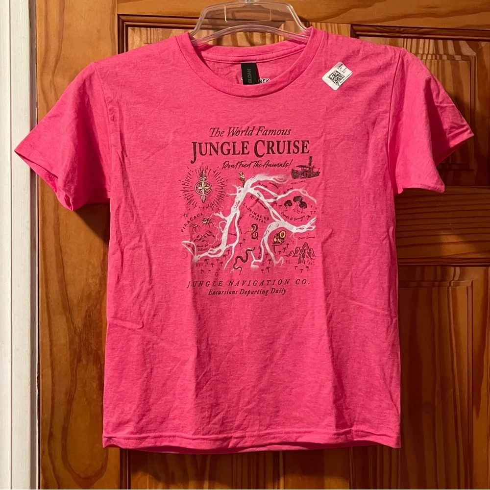 NWOT Jungle Cruise Pink Kids T-Shirt